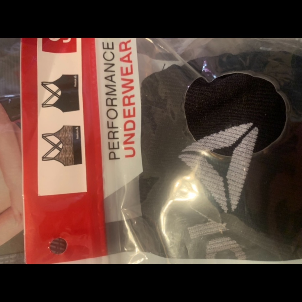 Reebok sports bra seamless longline bralette